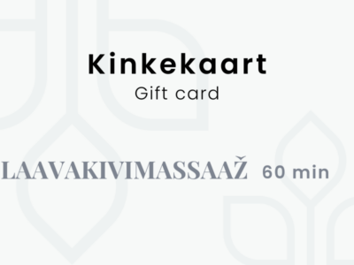 Laavakivimassaaž 60 min